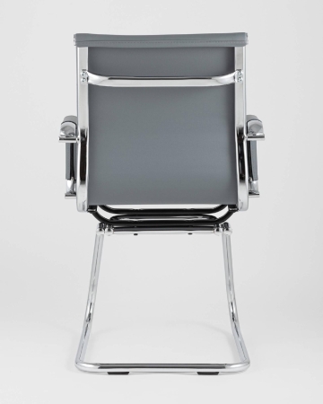 Кресло для посетителей Visit TopChairs серое