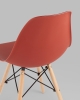 Стул Eames Style DSW терракотовый x4 (разборный каркас)