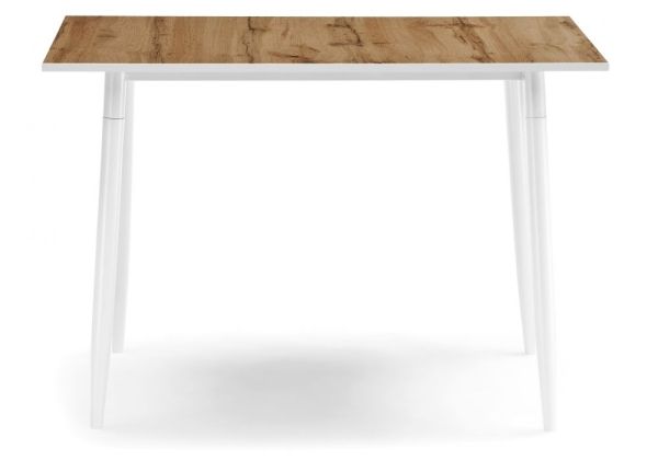 Стол деревянный Энлэй дуб вота, белый