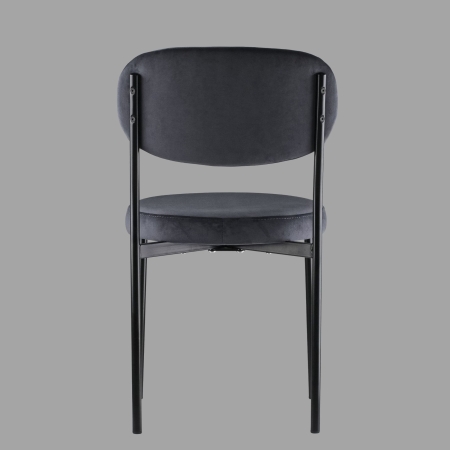 Стул Maso велюр темно-серый