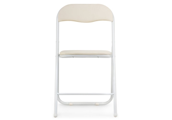 Стул Fold 1 складной бежевый, белый Стул Fold 1 складной бежевый, белый