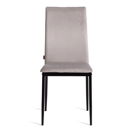 Стул CAPRI (mod. BC565-DC) светло-серый, черный