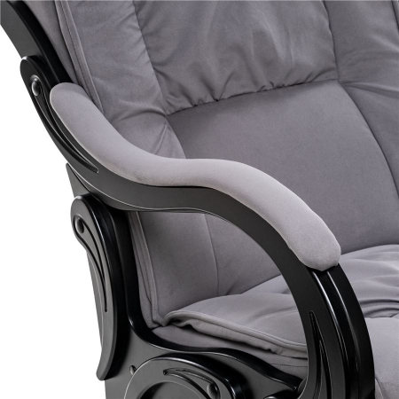 Кресло-маятник Сенатор 78 венге, ткань велютто 32