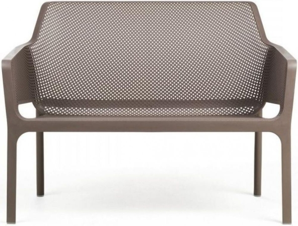 Диван пластиковый Net Bench бежевый