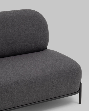 Диван Стоун рогожка тёмно-серый Диван Стоун рогожка тёмно-серый