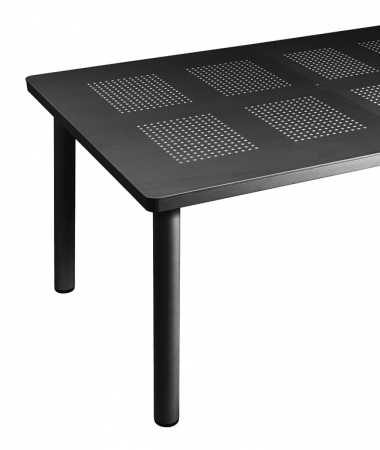 Стол пластиковый раздвижной Libeccio антрацит