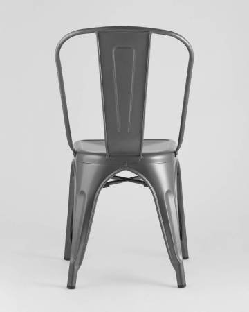 Стул TOLIX серебристый матовый