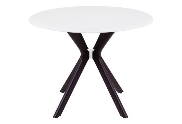 Стол Пекин 1000*1000 белый, венге Стол Пекин 1000*1000 белый, венге