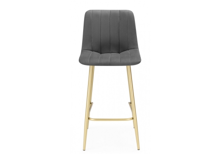 Барный стул Дани Мини темно-серый (zd 995), золотой np