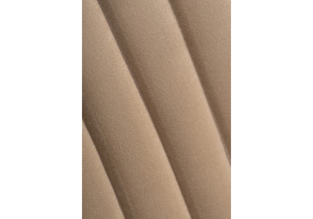 Полубарный стул Седа велюр бежевый, черный