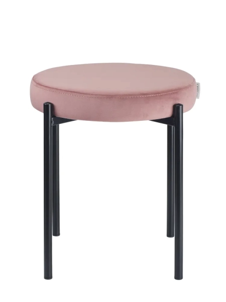 Табурет Maso велюр пыльно-розовый