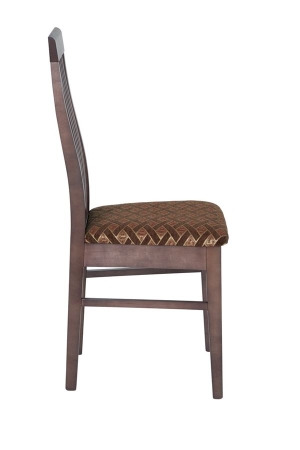 Стул Флер тон 317 темно-коричневый, ткань Хасира вишня