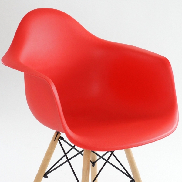 Кресло Eames style красный