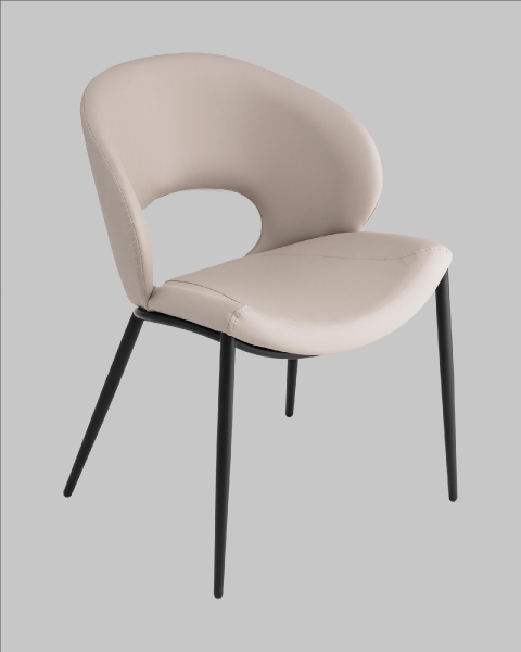 Стул Вивьен экокожа светло-бежевый