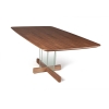 Стол обеденный Ghost 200, столешница орех