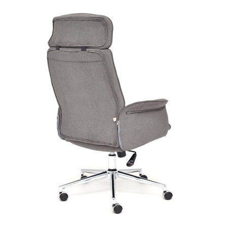 Кресло CHARM флок, серый, 29