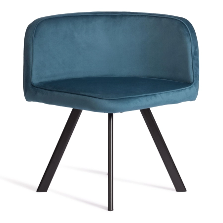 Комплект (стол, 4 стула) QUADRON (mod. PT14) синий