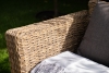 "Капучино" кресло из искусственного ротанга (гиацинт), соломенный
