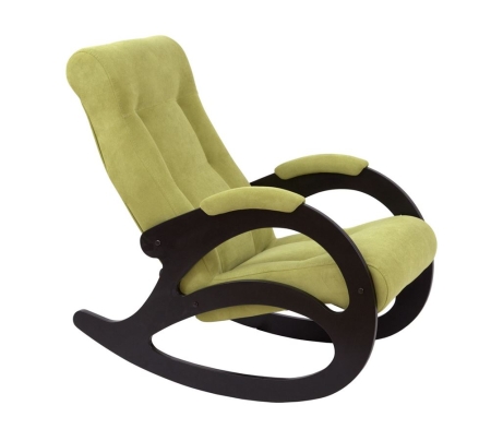 Кресло-качалка Орион 4 венге, зеленый