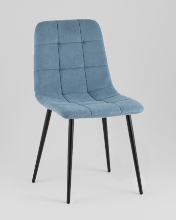 Стул Одди Original велюр пыльно-синий 4 шт.