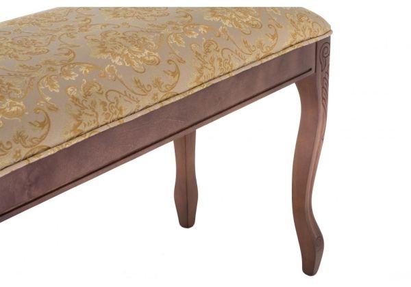 Банкетка Валентино орех, бежевый Банкетка Валентино орех, бежевый