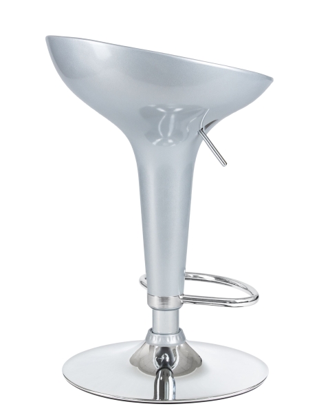 Стул барный BOMBA серебряный металлик Стул барный BOMBA серебряный металлик