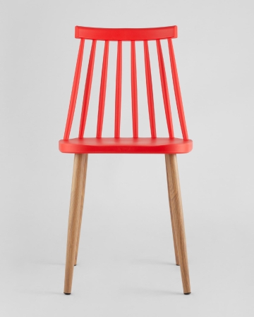 Стул Морган пластиковый красный 4 шт.