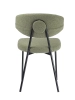 Стулья для кухни Дрим зеленый экомех HUSH 617, комплект 2шт