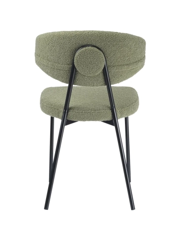 Стулья для кухни Дрим зеленый экомех HUSH 617, комплект 2шт