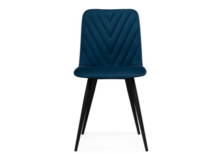 Стул Ральф синий, черный