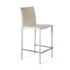 Стул полубарный Rolf кожа бежевый