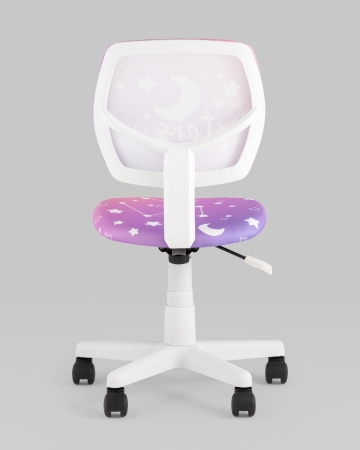 Кресло компьютерное детское ЛОЛО Starry Night пластик белый