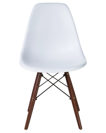 Стул обеденный LMZL-PP623 ножки темный бук сиденья белый