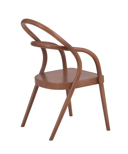 Полукресло венское Orion светлый орех, жесткое сиденье