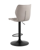 Стул барный Dome экокожа серый
