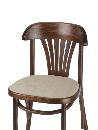 Стул Астра темный тон, букле бежевый MOSS 130