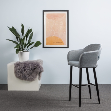 Стул Oscar Сканди Блю барный