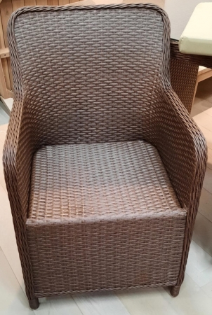 Кресло плетеное с подушками Tagliamento Barcelona Кресло плетеное с подушками Tagliamento Barcelona