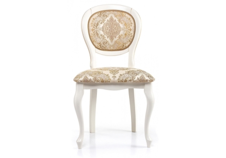 Стул деревянный Adriano молочный с патиной Стул деревянный Adriano молочный с патиной