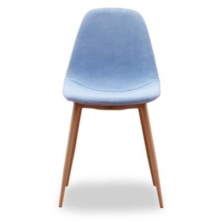Стул DC-350 голубой, дерево