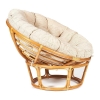 Кресло "PAPASAN" 23/01 W, с подушкой, мед, ткань старт