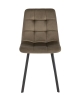 Стул Chilly велюр коричневый