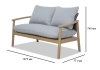 Диван деревянный двухместный с подушками Tagliamento Freeport Диван деревянный двухместный с подушками Tagliamento Freeport