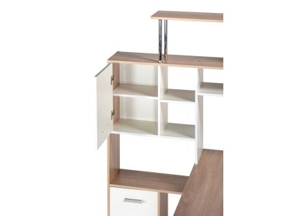 Стол КС-15 левый дуб сонома