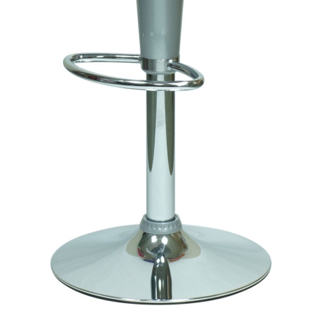 Барный стул Bomba серебряный