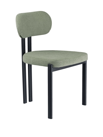 Стул для кухни Атом зеленый букле MOSS 615