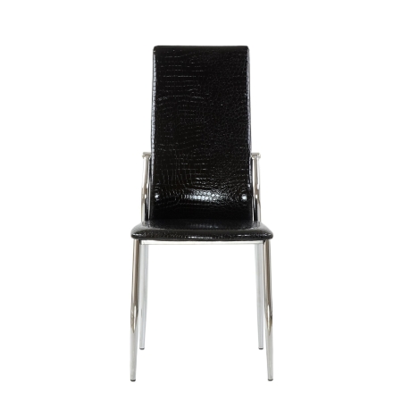 Стул S-68 черный крокодил