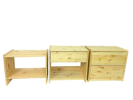 Тумба прикроватная "Раст" натуральный 53х30х40