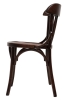 Стул венский Линц темный тон с твердым сиденьем