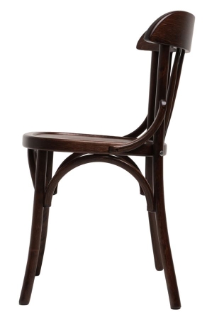 Стул венский Линц темный тон с твердым сиденьем